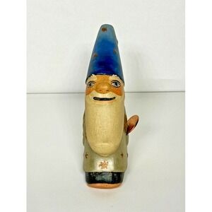 1999‎ Millennium Father Christmas in Silver & Copper Vaillancourt Folk Art